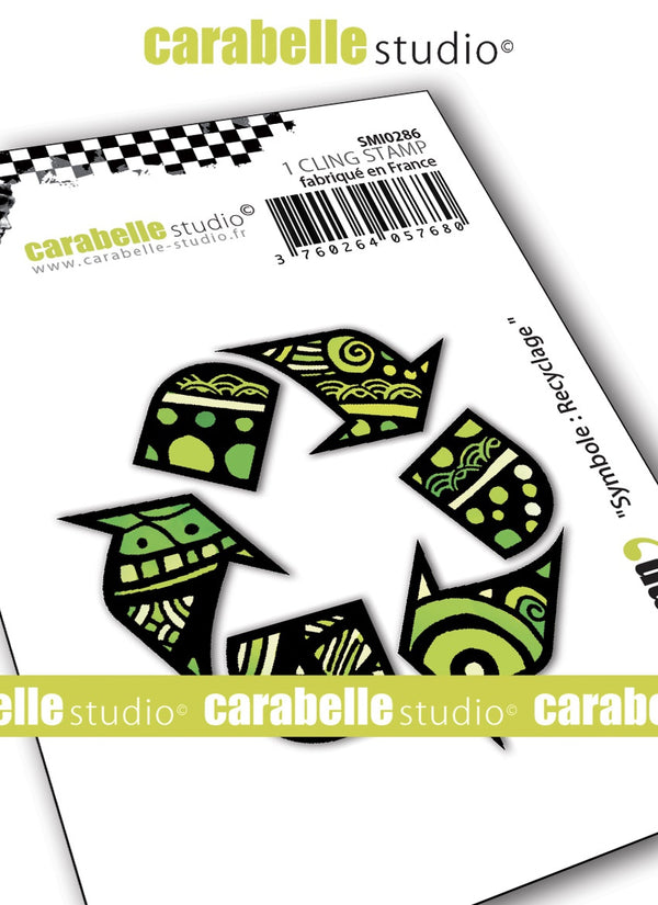 Carabelle Studio Cling Stamp Small - Recycling*