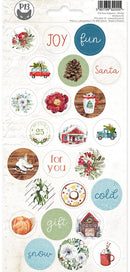 The Four Seasons-Winter Cardstock Stickers 4"X9" -