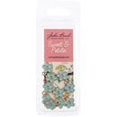 John Bead Sweet & Petite Charms - Small Flower Blue, 10x12mm 10 pack*