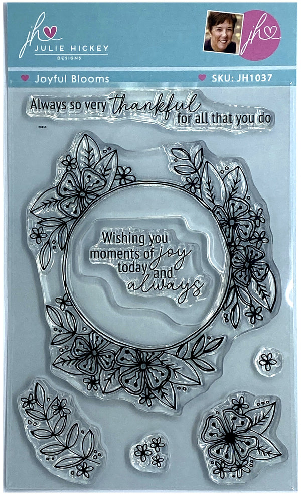 Julie Hickey Designs Clear Stamps - Joyful Blooms*