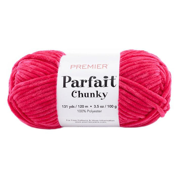 Premier Yarns Parfait Chunky Yarn - Bright Pink 100g