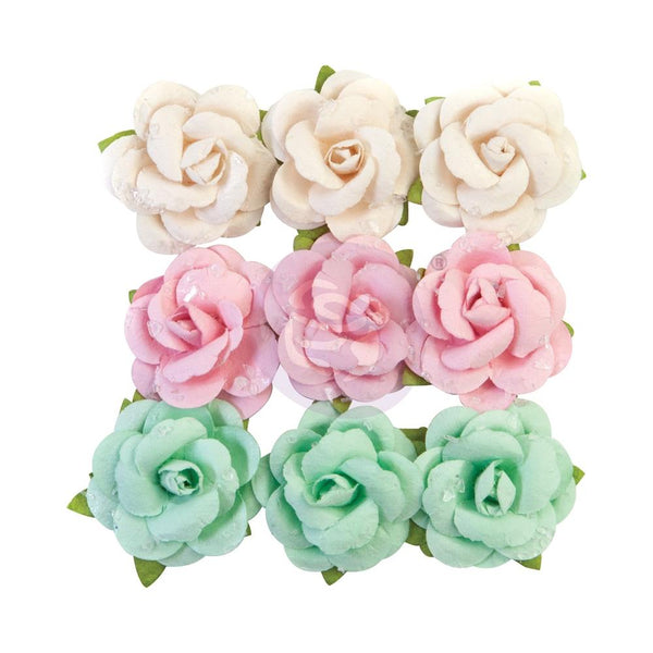 Prima Marketing - Mulberry Paper Flowers - Fluffy Candy/Dulce By Frank Garcia