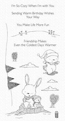 My Favorite Things Stacey Yacula Stamps 4"X8" - Frost Loving Friends*