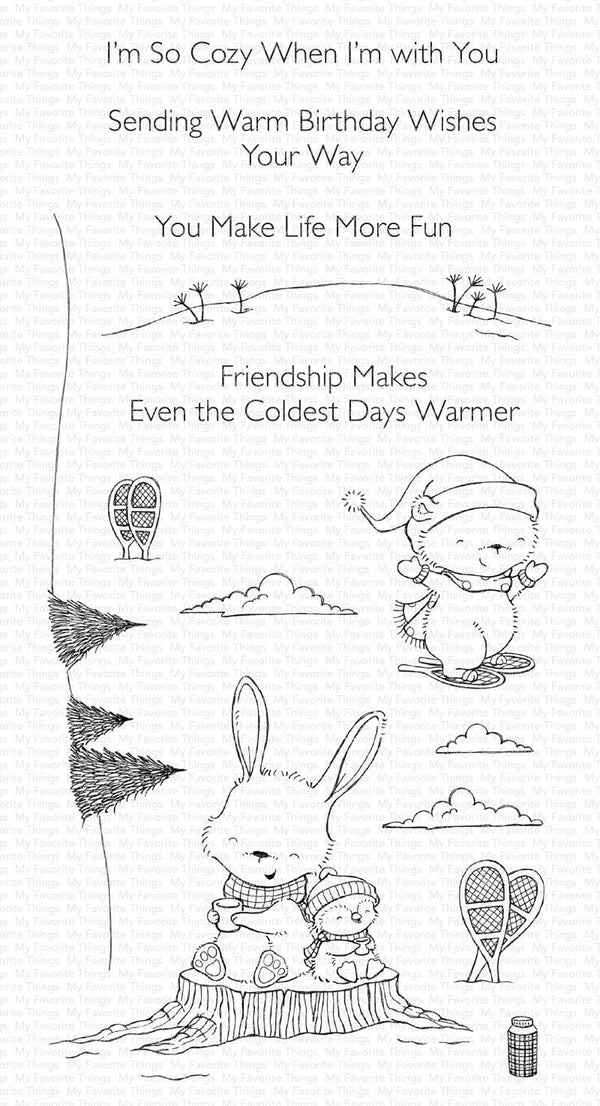 My Favorite Things Stacey Yacula Stamps 4"X8" - Frost Loving Friends
