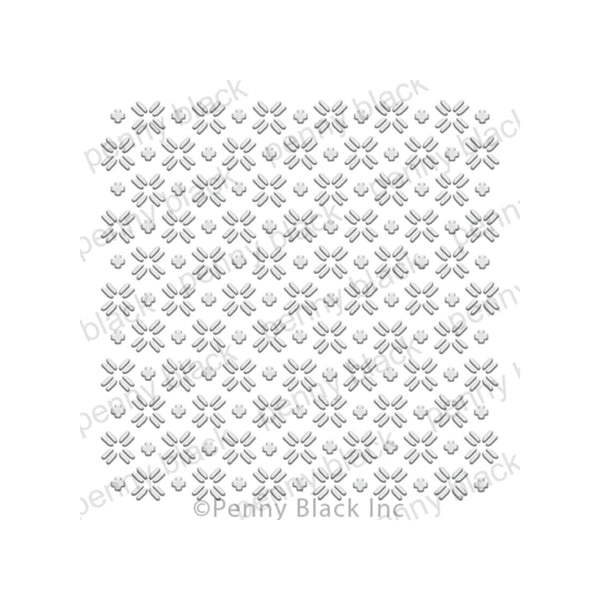 Penny Black Embossing Folders 6"x 6" - Dashed Design*