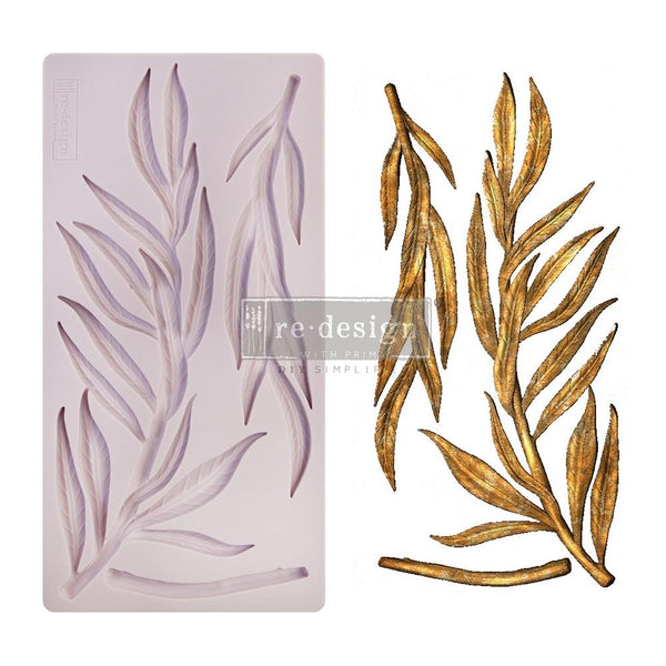Prima Marketing Re-Design Mould 5"X 8"X 8mm - Simple Greenery