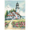 Dimensions/Gold Petite Counted Cross Stitch Kit 5inch X7inch Scenic Lighthouse (18 Count)