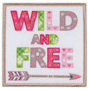 Fabric Editions Little Feet Boutique Iron-On Applique  - Wild And Free - Arrow*
