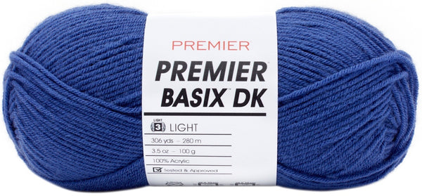 Premier Yarns Basix DK Yarn - Denim 100g*