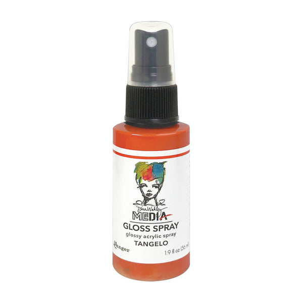 Dina Wakley Media Gloss Sprays 2oz - Tangelo*
