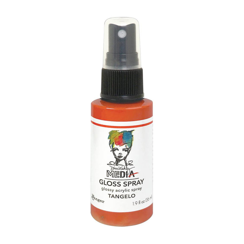 Dina Wakley Media Gloss Sprays 2oz - Tangelo*