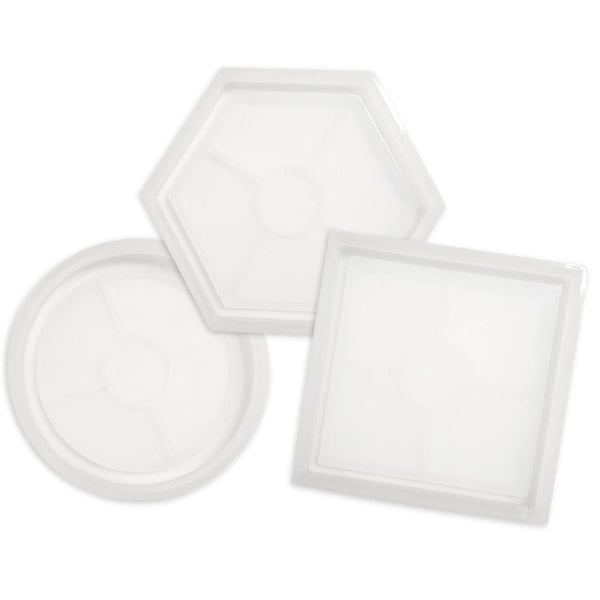 We R Memory Keepers Spin It Epoxy Molds 3 pack - Coaster