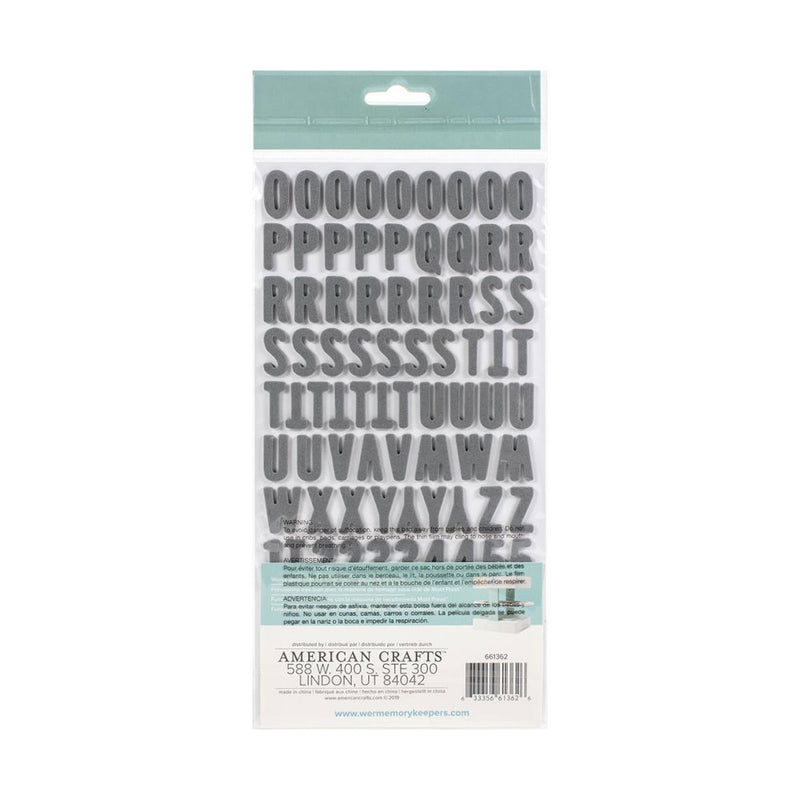 We R Memory Keepers Mold Press Alpha Thickers - Large*