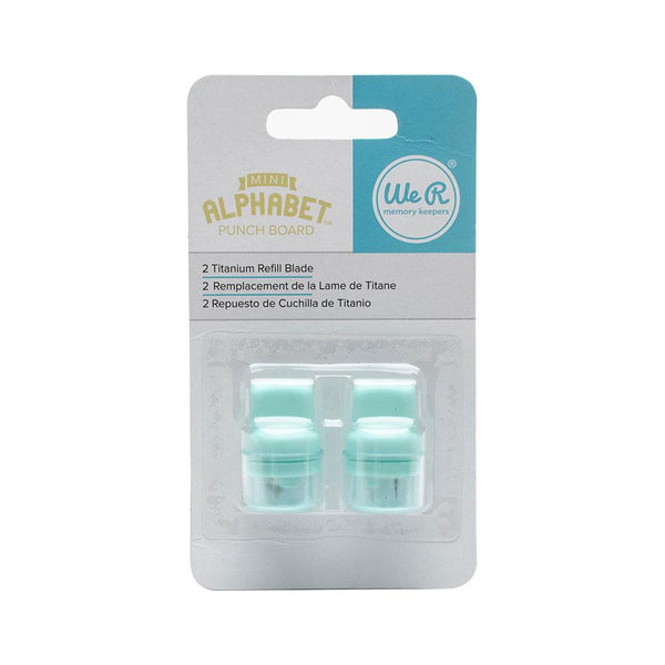 Mini Alphabet Punch Board Blade Refill 2/Pkg