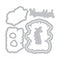 Sizzix - Framelits Die & Stamp Set By Katelyn Lizardi - Love You A Latke*