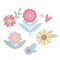 Sizzix Thinlits Dies By Lisa Jones 15/Pkg Flower Set*