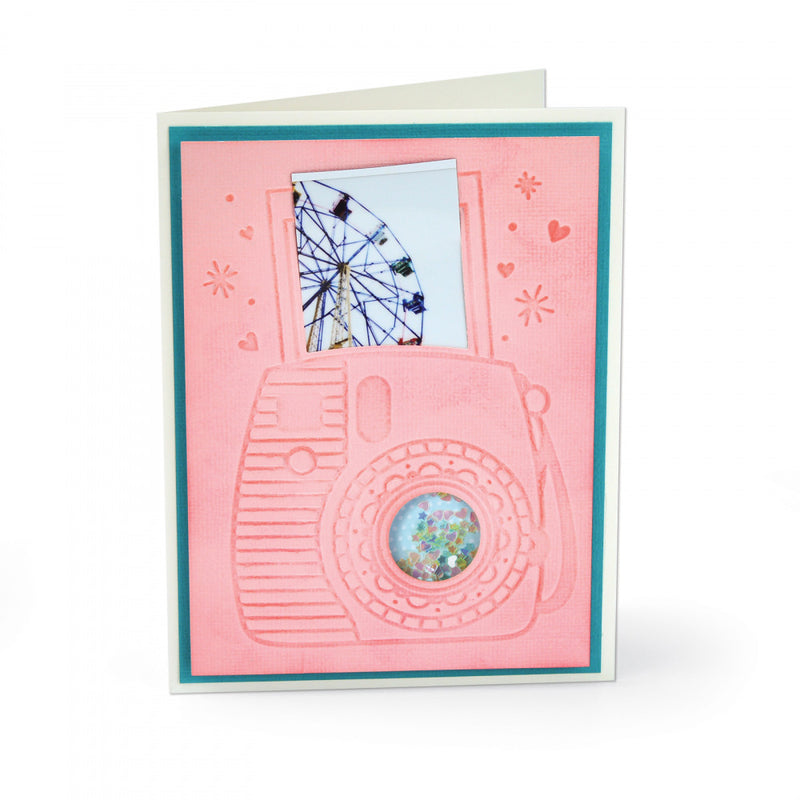 Sizzix - Impresslits - Die and Embossing Set - Instant Camera*