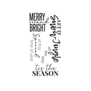 Sizzix Clear Stamps by Olivia Rose - Festive Sentiment