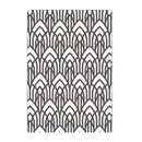 Sizzix Texture Fades Embossing Folder By Tim Holtz - Multi-Level Arched*