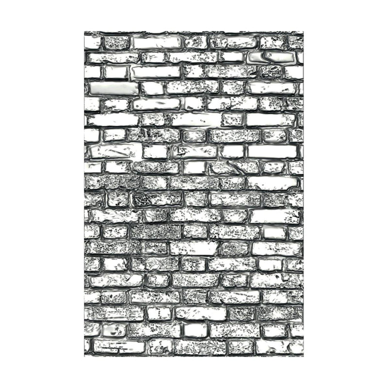 Sizzix 3D Texture Fades Embossing Folder By Tim Holtz - Mini Brickwork