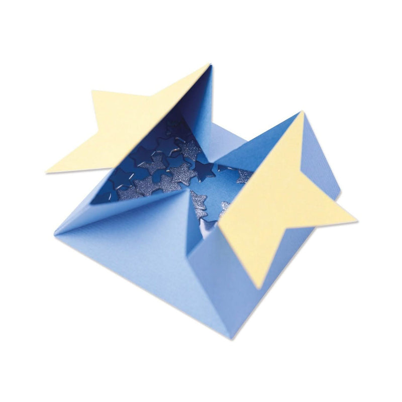 Sizzix Thinlits Dies By Kath Breen 5/Pkg - Box-Heart & Star Card*