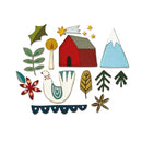 Sizzix Thinlits Dies By Tim Holtz 14/Pkg - Funky Nordic*