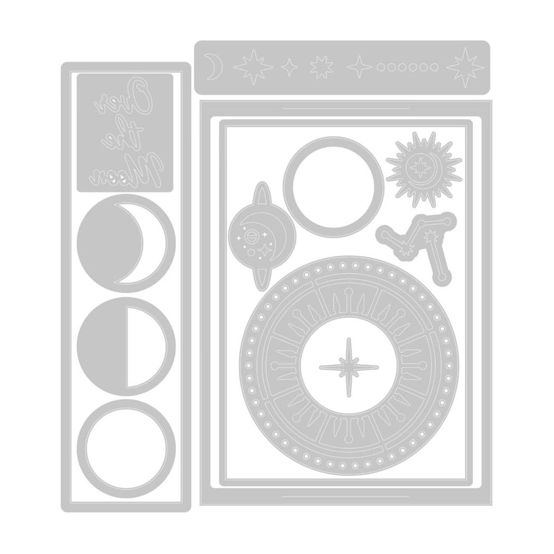 Sizzix Thinlits Die By Eileen Hull - Heart Mandala*