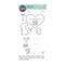 Sizzix Framelits Die & Stamp Set By Olivia Rose 8/Pkg - Bunny Love