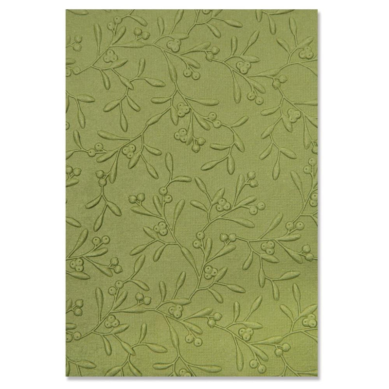Sizzix 3D Textured Impressions By Kath Breen - Delicate Mistletoe
