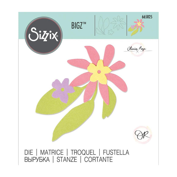 Sizzix Bigz Die By Olivia Rose - Nordic Flowers