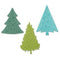 Sizzix Switchlits Embossing Folder By Kath Breen - Festive Trees*