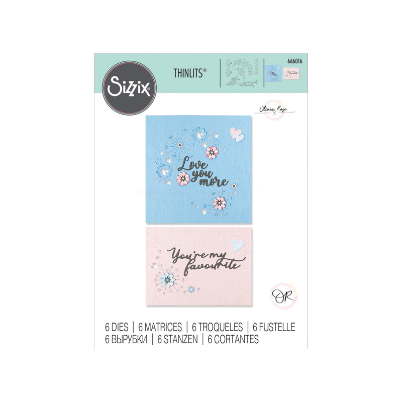 Sizzix Set di Fustelle Thinlits 65 pz Alfanuerico aiuscolo Classico Sizzix Set di Fustelle Thinlits 65 pz Alfanuerico aiuscolo Classico