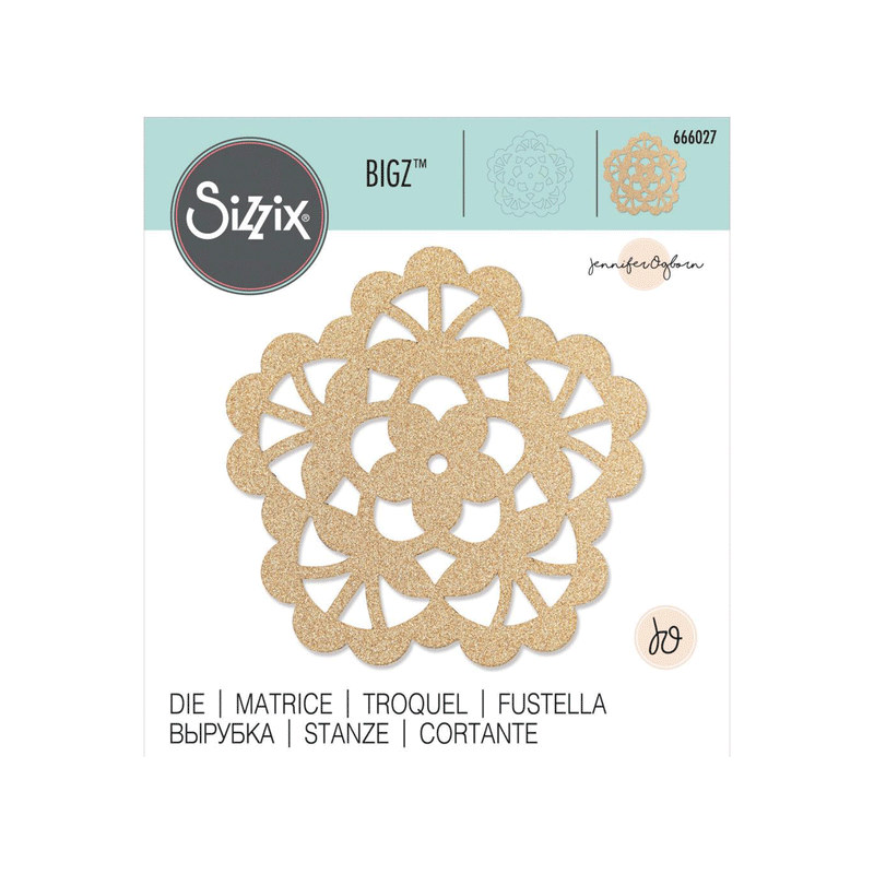 Matrices De Découpe Sizzix Thinlits Tulipe - Set De 8 Pièces - Pour Créations Papier 3D - Compatible Machines Sizzix Big Shot - 6