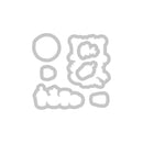 Sizzix Framelits Die & Stamp Set By Jen Long - 3-pack - Caf*