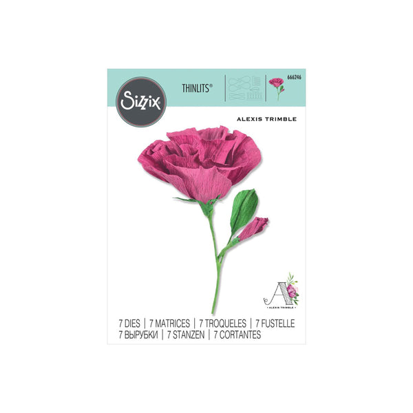 Sizzix Thinlits Dies by Alexis Trimble 7/Pkg - Lisianthus*