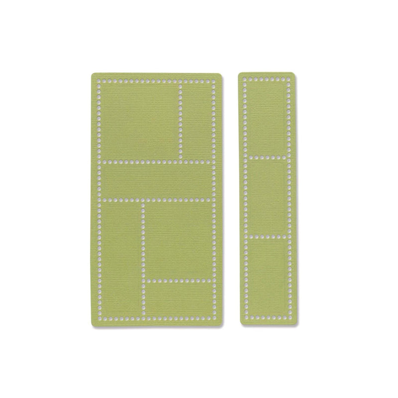Sizzix Thinlits Dies by Eileen Hull 4/Pkg - Mini Slimline & Tickets*