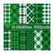 Poppy Crafts 12"x12" Paper Pack #67 - Green Tartan
