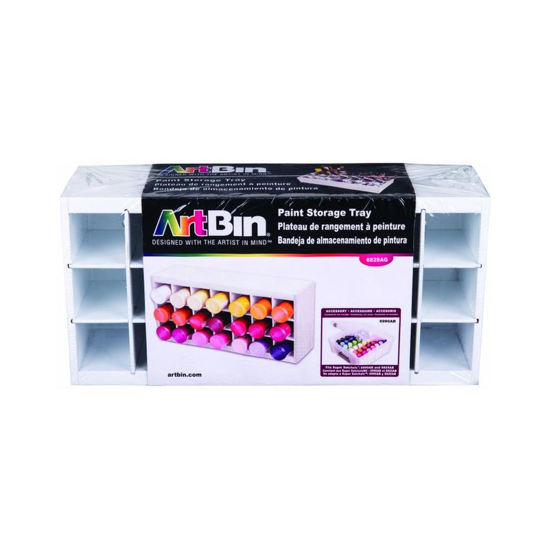ArtBin Paint Storage Tray 5.55"x 12.125"x 5.75" - White*
