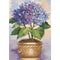 Dimensions Gold Petite Counted Cross Stitch Kit 5"x 7" - Hydrangea In Bloom (18 Count)*