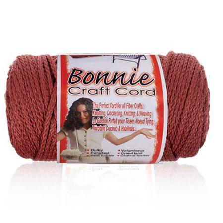 Bonnie Macrame Craft Cord 6mmX100yd Wine