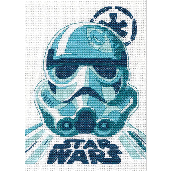 Dimensions Star Wars Counted cross-stitch Kit 5in x 7in Stormtrooper (14 count)*