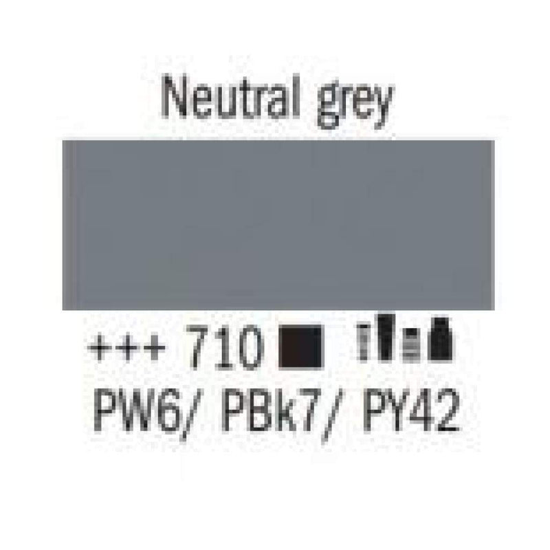 710 - Talens Amsterdam Acrylic Ink 30ml - Neutral Grey