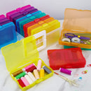 Universal Crafts Large Craft Storage Box - 4" x 6" Case 16pc - Multi Colour*
