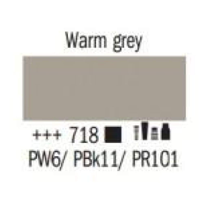 718 - Talens Amsterdam Acrylic Ink 30ml - Warm Grey