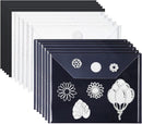 Universal Crafts Card Keeper and Storage Box Inserts - Magnetic Storage Envelopes 6 pack - 23.5 cm x 17cm - Clear