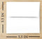 Poppy Crafts 135x135mm Envelopes White - Pack of 50