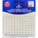 DMC Floss Number Stickers 630 pack