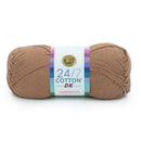 Lion Brand 24/7 Cotton DK Yarn - Cacao