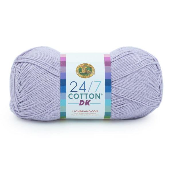 Lion Brand 24/7 Cotton DK Yarn - Desert Lily