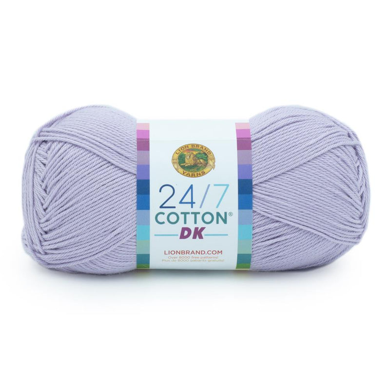 Lion Brand 24/7 Cotton DK Yarn - Desert Lily